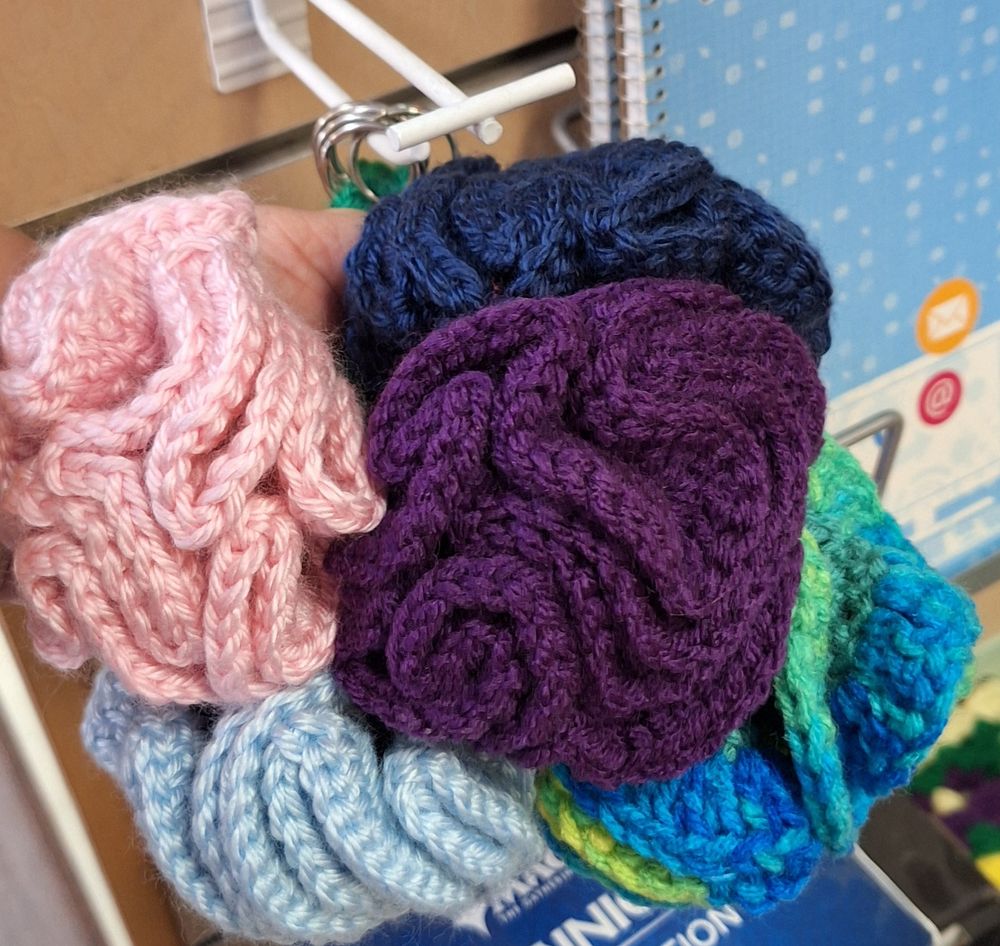 Crochet Flower Keychain 1 color